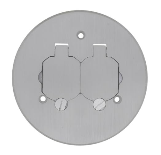 Plaque de recouvrement duplex aluminium pour boîte Ratchet-Pro