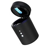 Photo Gallery penikoko posacenere auto portatile con led luce contenitore per cenere e rifiuti design compatibile con cruscotto e porta bicchieri adatto per auto casa e ufficio Photo Gallery penikoko posacenere auto portatile con led luce contenitore per cenere e rifiuti design compatibile con cruscotto e porta bicchieri adatto per auto casa e ufficio