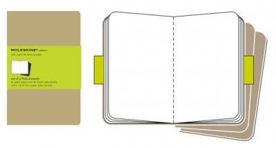 Moleskine Cahiers lot de 3 pour remplacer vos blocs-notes lourds