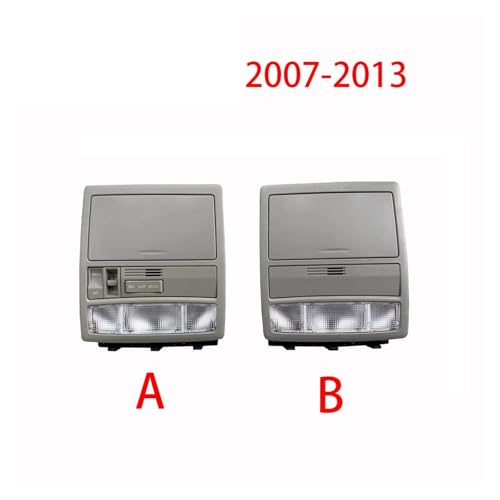 Luz de lectura techo soluciona falta de luz interior en Camry 2007-2013 con portagafas gris 2