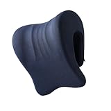 JUYAXIN Komfort-Kopfstütze für Computerstuhl mit Memory-Schaum-Nackenkissen für Nickerchen, ergonomisches Kopfkissen