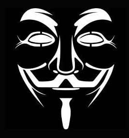 1 X Aufkleber Anonymus Pirates Vendetta V Anonym Sticker Shocker Tuning