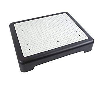 Mobility Aid - STURDY Non Slip Surface Outdoor / Indoor Half Door Step with wide base