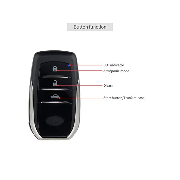 EASYGUARD EC002-T2 PKE car Alarm System keyless Entry auto Start Starter Push Start Button - Image 4