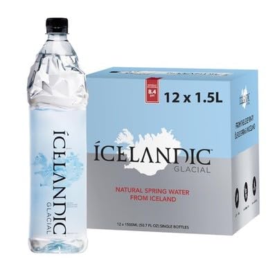 Icelandic Glacial Glacial Water pH 8.4 1.5 L (Pack of 12)
