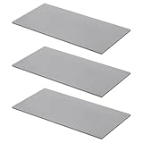 3 graue Silikon-Heißpresspads, Schaumstoff-Presspads, Wärmezubehör, Silikon-Heizmattenzubehör für Heimwerker, Hutpressenzubehör für den Heimgebrauch und kleine Unternehmen