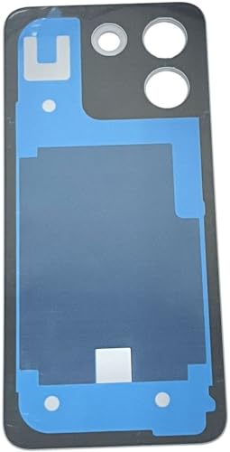 Image of Compatible with Lava Yuva Smart (Glossy Black) Back Panel (Glossy Black)
