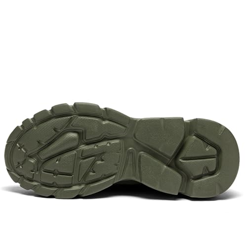 Image of Men's Slip on Walking Shoes Tennis Running Sneakers Lightweight Breathable Casual Soft Sole Comfort Work Gym Trainers