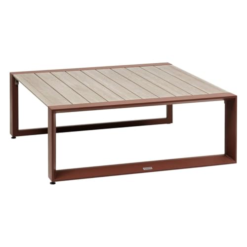 Hespéride - Table Basse de Jardin Allure 97x97x36cm Acajou