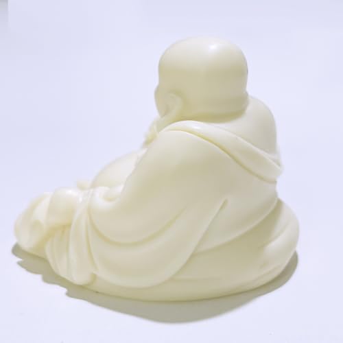 Figura Estatua Buda Feliz Miniatura Maitreya 9x9x7.5 cm miniatura 4