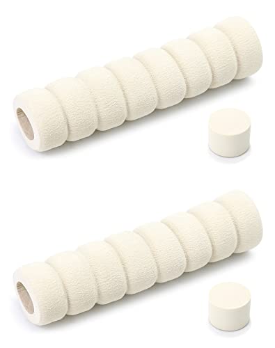 QWORK® 2 Stück Türklinkenpuffer, Türgriff-Schutz, Schaumstoff...