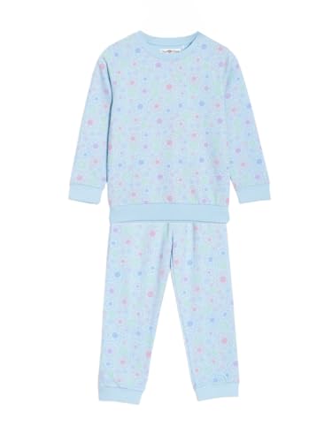 Image of The Mom Store Kids Sweatshirt With Joggers Set| Cotton With French Terry | Cute Prints | Warm | For Boys & Girls | Trendy Winter Sets For Kids | Hoodie And Sweatpant Set