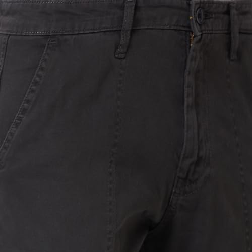 Image of Spykar Men's Regular Fit Mid Rise Pants