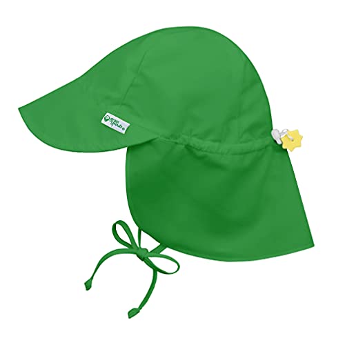 Image of green sprouts Baby Girls' Flap Sun Protection Hat