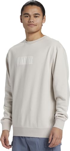 Quiksilver - Mens Graphic Crew Sweater, Color Wind Chime, Size: Large4