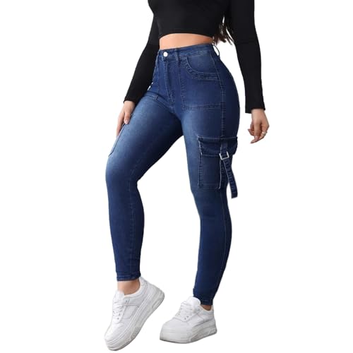 Skinny Jeans for Women Slim Fit Stretchy Denim Pants Jeggings with Pockets