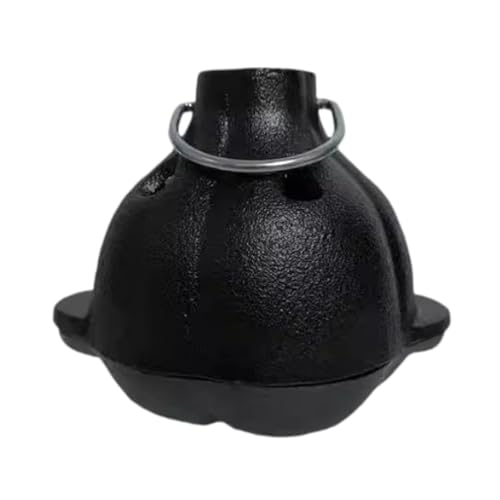 Oshhni Tostador de castañas y nueces, Cocina de, portátil, práctico, versátil, Estable, Panadero de Patatas, Parrilla de Doble Oreja para Horno de Cocina