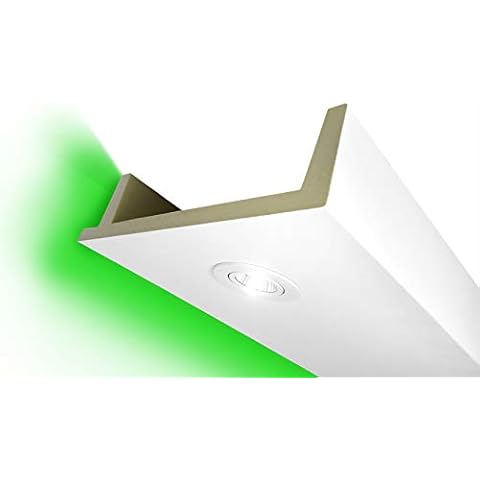 Perfil LED HEXIM de 2m resistente a la intemperie Cover