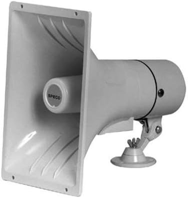 Speco SPC40RT 6.5" X 11" 32W Weatherproof PA Speaker with Transformer