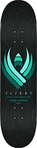 Powell Peralta Flight Skateboard Deck Retro Black, planche incassable pour sauter