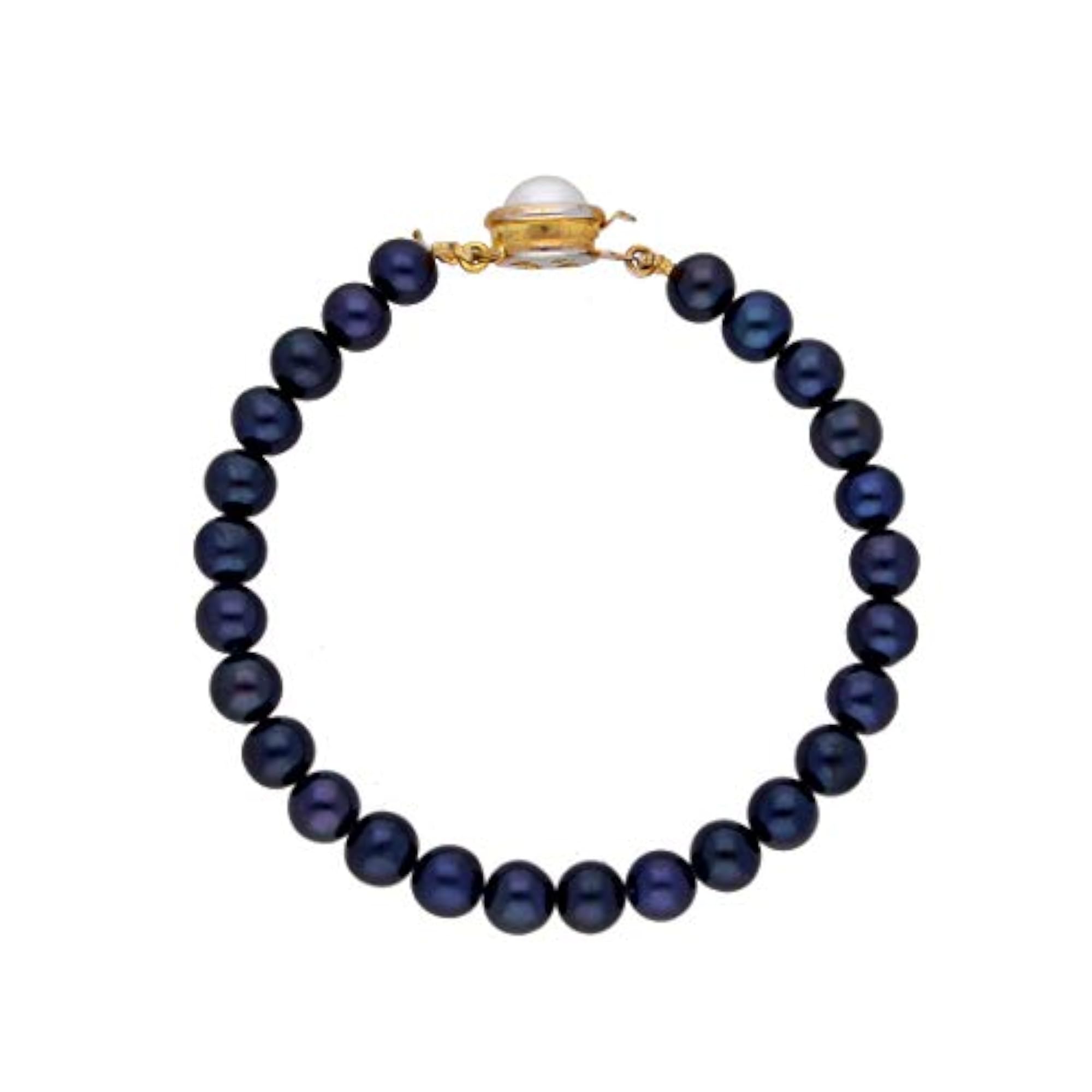 Stunning Black Pearl Bracelet