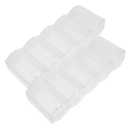 ifundom 2-piece Plastic Poker Chip Holder Poker Chip Case Reusable Storage Organizer for Sets