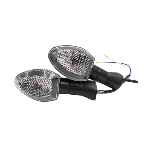 Intermitente para moto kit de 2 luces transparentes universales GSXS 750 DL 650