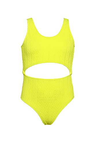 Image of Hobie Girls Cutout One Piece Swimsuit
