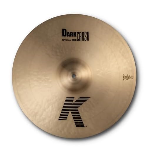 Zildjian K Series Dark Crash Cymbal - 18 Inches Thin
