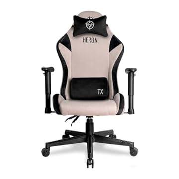 Cadeira Gamer Tgt Heron Tx Tecido, Preto e Cinza, Tgt-hrtx-fb01