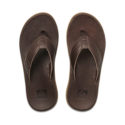 Image of REEF Leather Santa Ana Mens Sandal