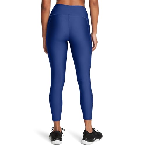 Image of Under Armour Women's HeatGear Armour High Waisted Ankle No-Slip Leggings