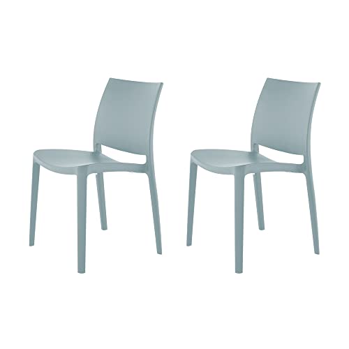 Lagoon Sensilla - Silla de Comedor de Polipropileno - 2...