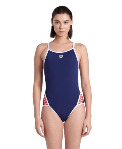 Arena Women's Icons Solid Sports Swimsuit Super Fly Back Racing Training Competitive Swim Bathing Suit Athletic Swimwear