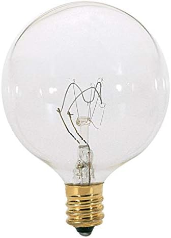 Satco S3822 25 Watt G16 1/2 Incandescent 232 Lumens 2700K Warm White 25 Pack California Compliant image 2