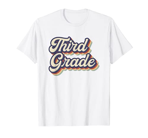 Équipe de professeur rétro vintage 3ème grade T-Shirt