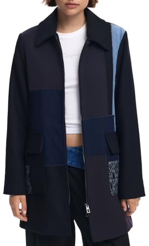 Caban Desigual 25wwew46 femme idéal pour rehausser vos tenues citadines en automne