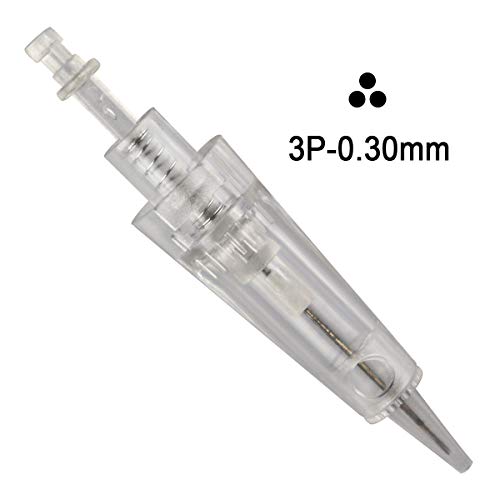 20 Uds Agujas de Micropigmentacion Desechables de Maquillaje Permanente Bayoneta 1P/2P/3P/5P/3F/5F/7F (3P/3R) - Imagen 3