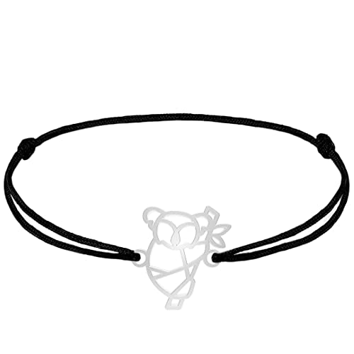 Cadeau koala en étain : le bracelet animal totem idéal pour femme, homme et enfant