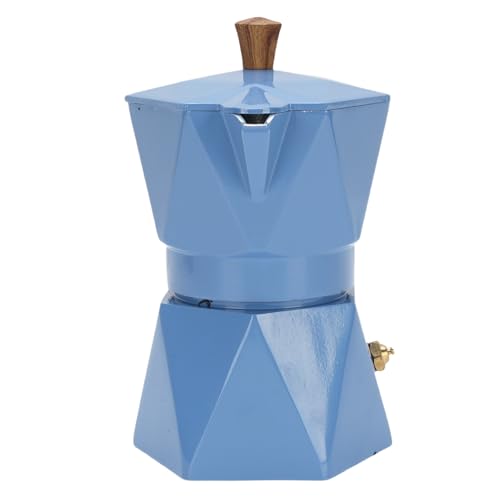 Cafetera italiana de aluminio anodizado 2 tazas 2400 cc miniatura 7