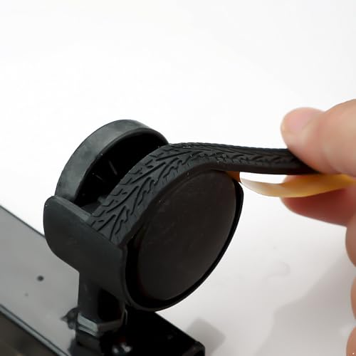 Aislor 8Pcs Luggage Wheel Silicone Protector Luggage Wheel Covers Noise Reduction Caster Cover2