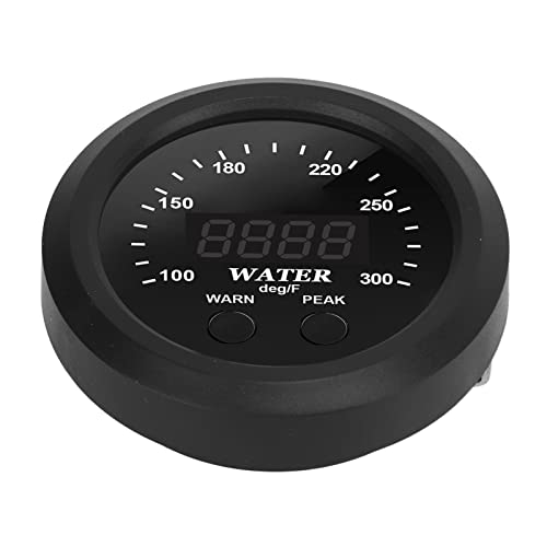 UPALDHOU Misuratore di Temperatura Dell'acqua Schermata Digitale Red -Lid per Automobili, Dispositivo di Misurazione Esatta dei Dispositivi di Misurazione della Temperatura Dell'acqua Universali per