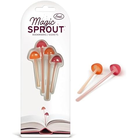 Genuine Fred Magic Sprout Mini-Mushroom Bookmarks Cover