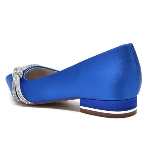 Chaussures de ballet plates marines FGRID taille 39 avec bout fermé