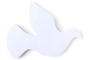 White Paper Dove Die-Cut Decorations: Graceful Embellishments for Weddings, Events, and Home Decor