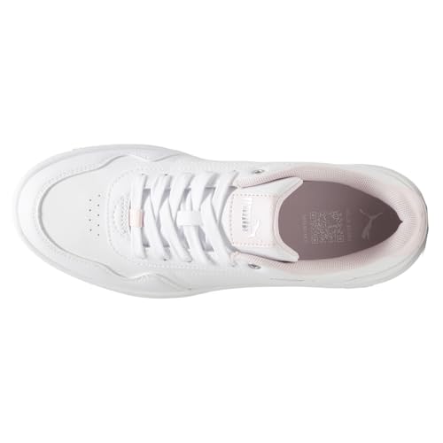 PUMA Womens Court Classy Lace Up Sneakers Shoes Casual - White4