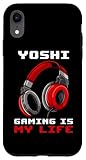 Yoshi - Gaming Is My Life - Personalized Case for iPhone XR