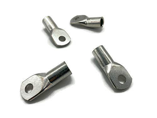 Exoda terminal de cable 50mm² M8 para cable de batería ideal para cable de cobre 50mm² sección y 8mm diámetro conexiones seguras sin revestimiento PVC.