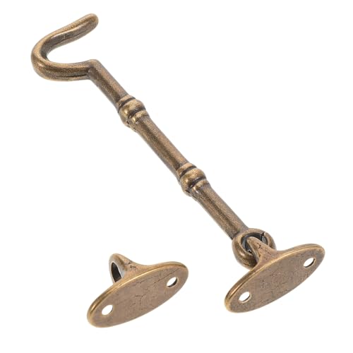 Mipcase Metal Locking Latch Kit Latch Set for Door Window Sturdy and Easy Installation