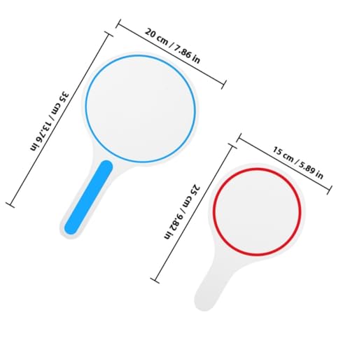Veemoon 2 pcs mini pizarras borrables para deportes miniatura 2
